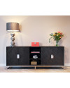 Комод Blackbone Silver 225x45cm (арт.7416) Richmond