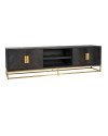 ТВ тумба Blackbone Gold 220x42cm (арт.7445) Richmond