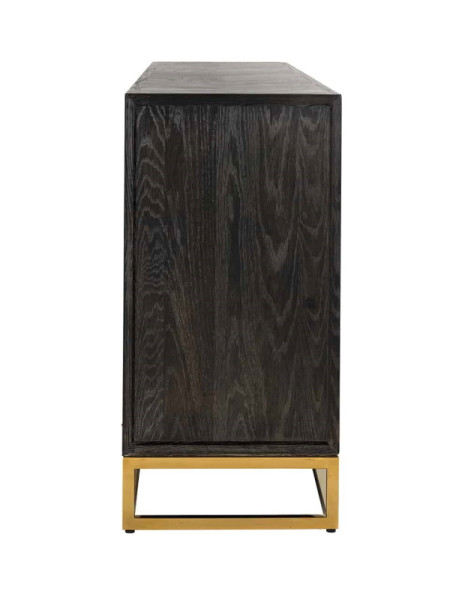 Комод Blackbone Gold 225x45cm (арт.7446) Richmond