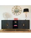 Комод Blackbone Gold 225x45cm (арт.7446) Richmond