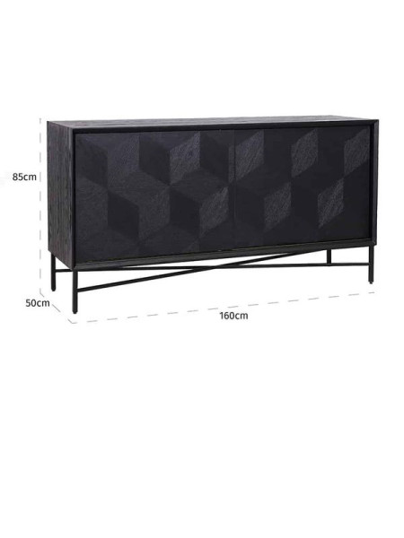 Комод Blax 160x50cm (арт.7545) Richmond