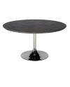 Dining Table Blackbone Silver Ø140cm (арт.7411) Richmond