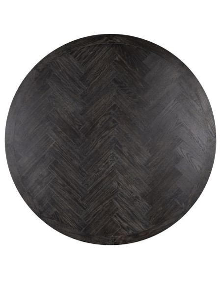 Dining Table Blackbone Silver Ø140cm (арт.7411) Richmond