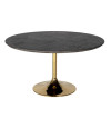 Dining Table Blackbone Gold Ø140cm (арт.7441) Richmond