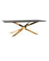 Dining Table Blackbone Gold 240x100cm (арт.7467) Richmond