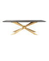 Dining Table Blackbone Gold 240x100cm (арт.7467) Richmond