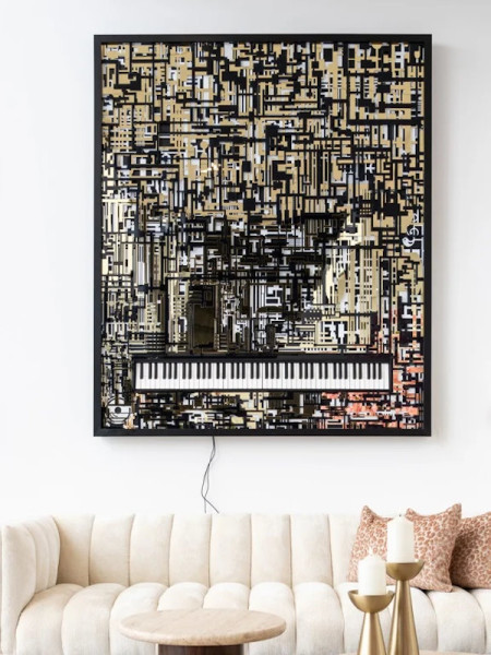 Wall art Piano Wibi 160x190cm (арт.WA-0011) Richmond