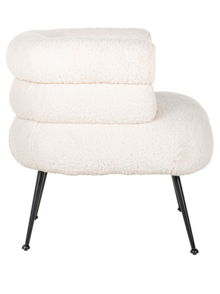 Кресло Amelia White faux Sheep (арт.S4520) Richmond