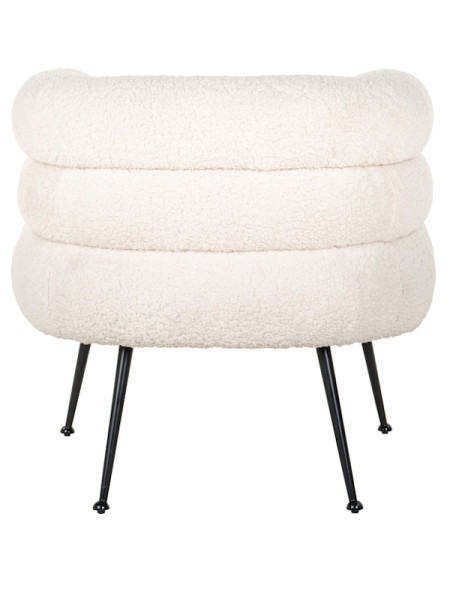 Кресло Amelia White faux Sheep (арт.S4520) Richmond