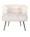Кресло Amelia White faux Sheep (арт.S4520) Richmond