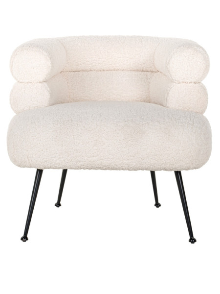 Кресло Amelia White faux Sheep (арт.S4520) Richmond