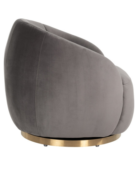 Обертове крісло Jago Stone velvet (арт.S4530) Richmond