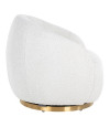 Обертове крісло Jago White boucle (арт.S4530) Richmond