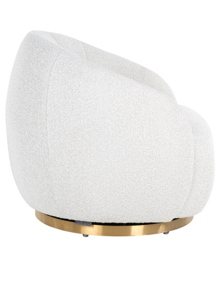 Обертове крісло Jago White boucle (арт.S4530) Richmond
