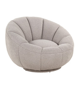 Вращающееся кресло Kendall Taupe boucle (арт.S4538)