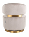 Обертове крісло Maxime Khaki velvet (арт.S4546) Richmond