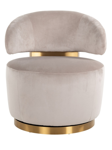 Обертове крісло Maxime Khaki velvet (арт.S4546) Richmond