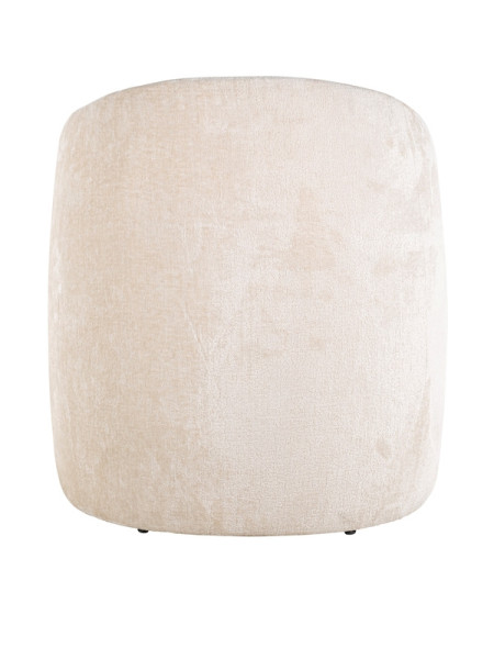 Easy Chair Fenna White chenille (арт.S4551) Richmond