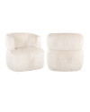 Крісло Donna White chenille (арт.S4557) Richmond