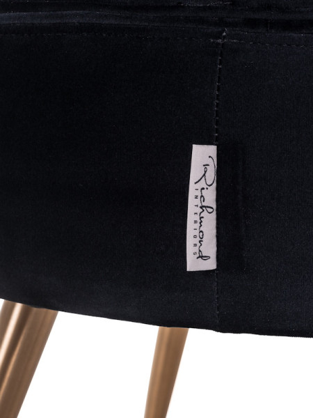 Крісло Hazel Black velvet (арт.S4559) Richmond