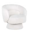 Обертове крісло Senna White furry (арт.S4565) Richmond