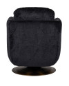 Обертове крісло Turner black chenille (арт.S4576) Richmond
