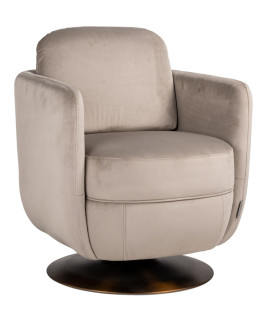 Обертове крісло Turner khaki velvet (арт.S4576)