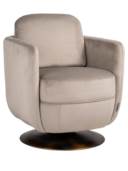 Обертове крісло Turner khaki velvet (арт.S4576) Richmond