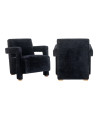 Easy Chair Devanto Black chenille (арт.S4577) Richmond