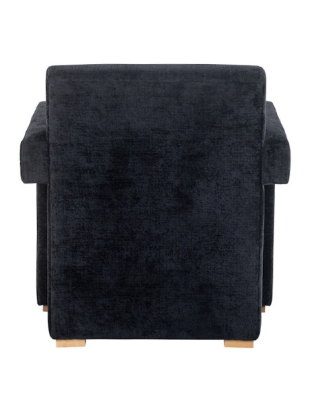 Easy Chair Devanto Black chenille (арт.S4577) Richmond