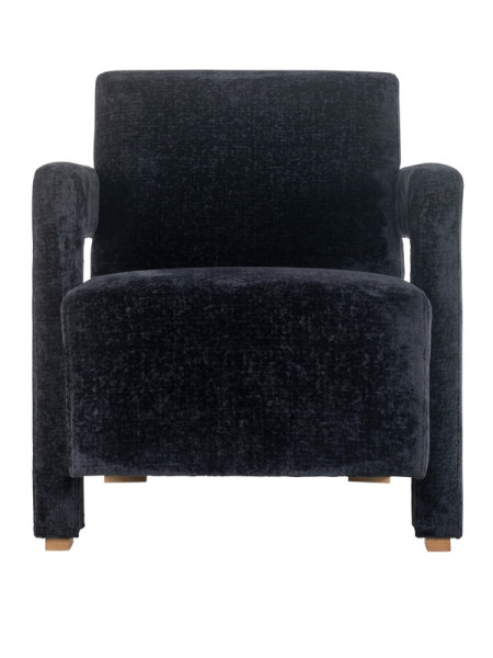 Easy Chair Devanto Black chenille (арт.S4577) Richmond