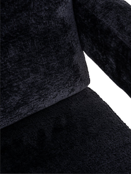 Easy Chair Devanto Black chenille (арт.S4577) Richmond