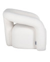 Easy Chair Dana white furry (арт.S4596) Richmond