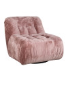 Вращающееся кресло Rosy rose chenille (арт.S4597) Richmond