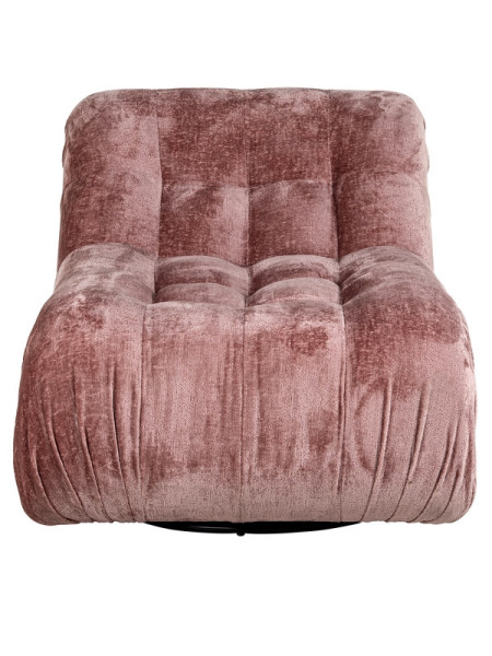 Вращающееся кресло Rosy rose chenille (арт.S4597) Richmond