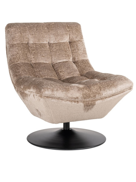Swivel chair Sydney taupe chenille (арт.S4702) Richmond