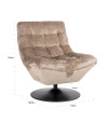 Swivel chair Sydney taupe chenille (арт.S4702) Richmond
