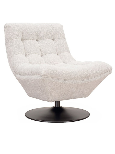 Обертове крісло Sydney white boucle (арт.S4702) Richmond