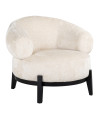 Easy Chair Montana white chenille (арт.S4704) Richmond