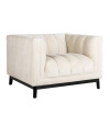 Кресло Beaudy white chenille (арт.S5140) Richmond
