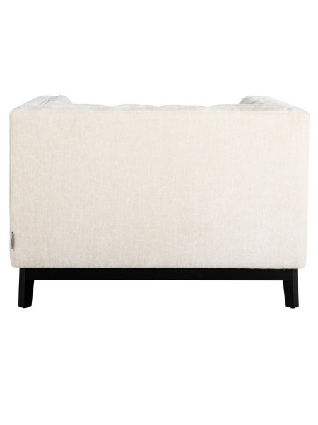 Кресло Beaudy white chenille (арт.S5140) Richmond