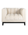 Кресло Beaudy white chenille (арт.S5140) Richmond