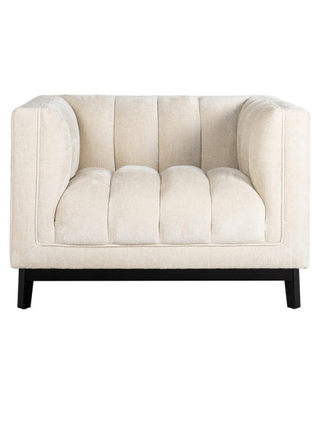 Кресло Beaudy white chenille (арт.S5140) Richmond