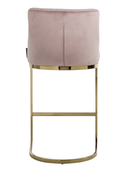Bar Stool Bolton pink velvet (арт.S4460) Richmond