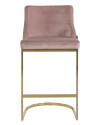Bar Stool Bolton pink velvet (арт.S4460) Richmond