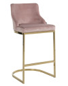 Bar Stool Bolton pink velvet (арт.S4460) Richmond