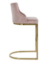 Bar Stool Bolton pink velvet (арт.S4460) Richmond