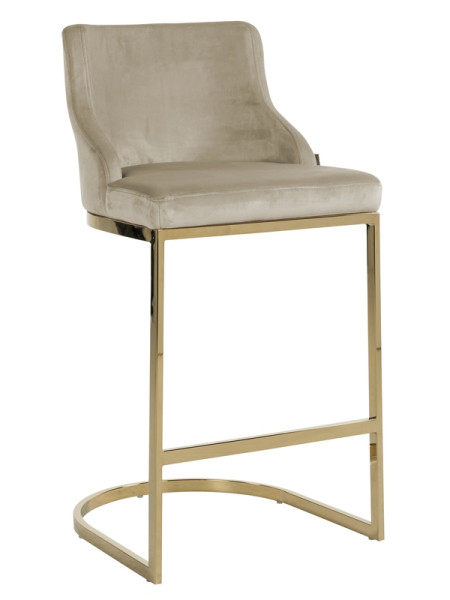 Bar Stool Bolton khaki velvet (арт.S4460) Richmond
