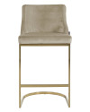 Bar Stool Bolton khaki velvet (арт.S4460) Richmond