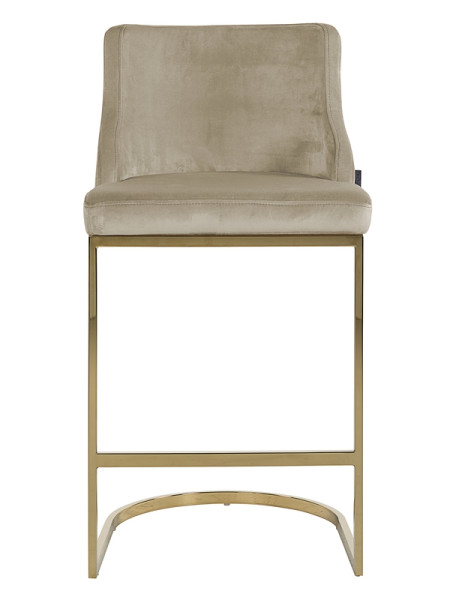 Bar Stool Bolton khaki velvet (арт.S4460) Richmond